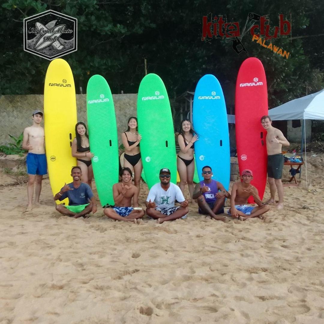 Hostel Surf And Skate Duli El Nido By Kiteclub Palawan Exteriér fotografie