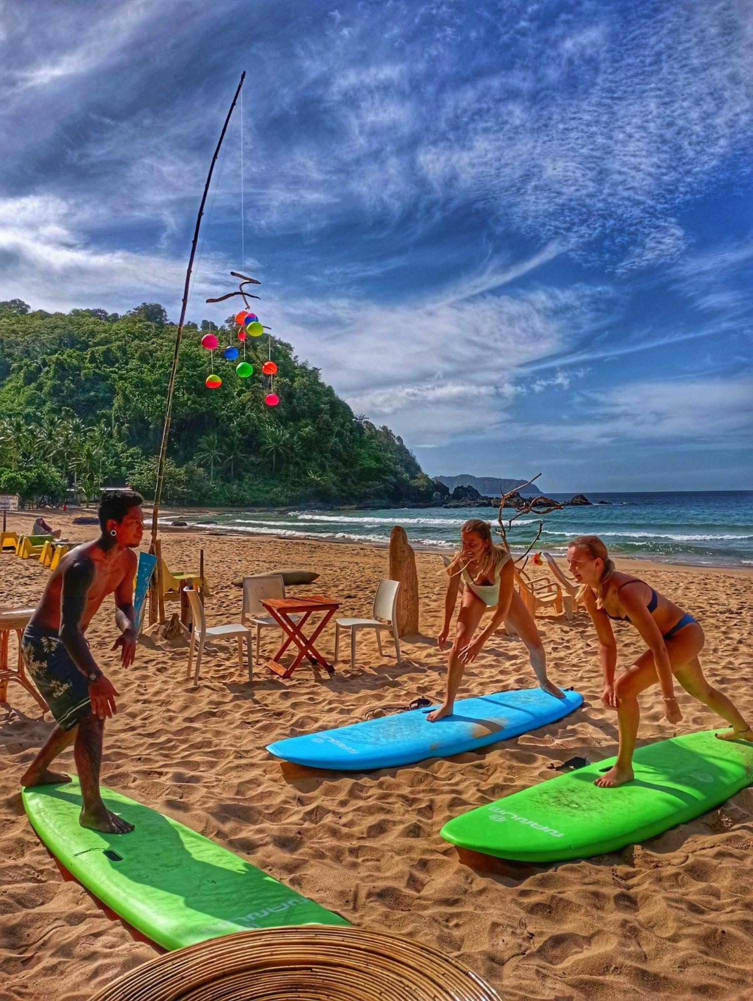 Hostel Surf And Skate Duli El Nido By Kiteclub Palawan Exteriér fotografie